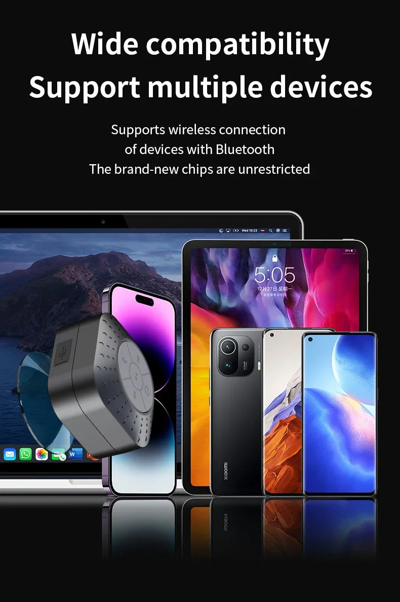 Altavoz Bluetooth inalámbrico, portátil, estéreo, envolvente, subwoofer, para exteriores, minialtavoz Bluetooth pequeño.