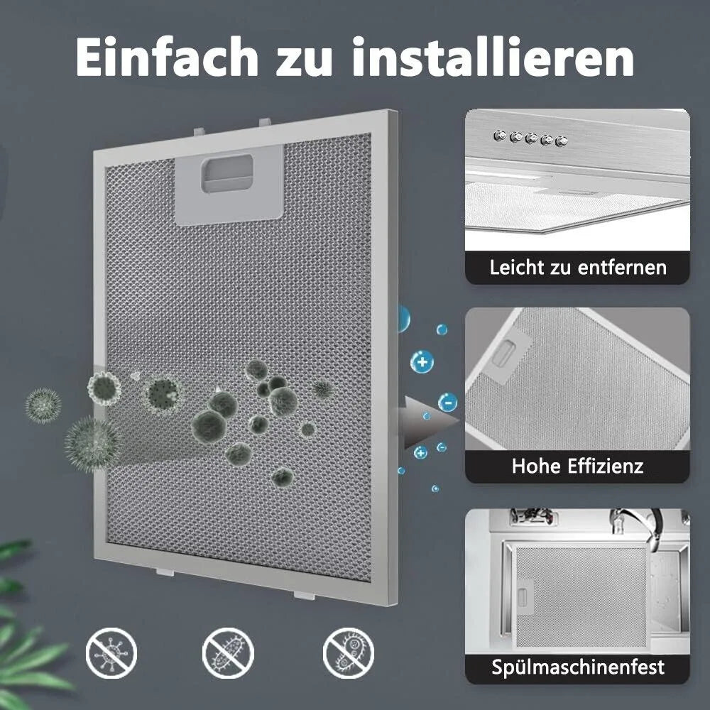 Hotte aspirante à LED TopStrong 60 cm à recirculation d'air sous meuble EUTF2360