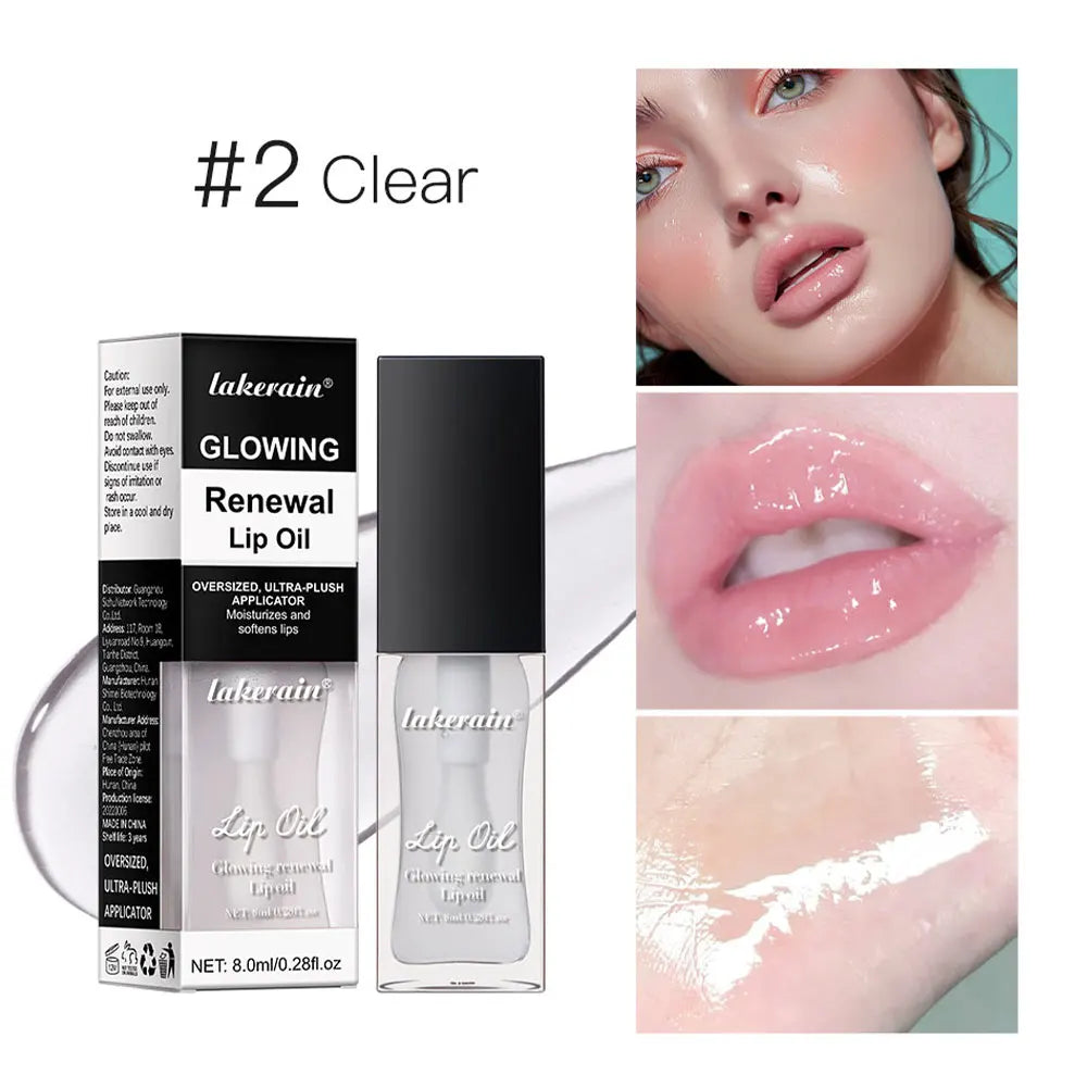 Elf Lip Oil Transparent Ice Velvet Lip Glaze Matte Matte Pigment Lipstick Lip Gloss Student Affordable Makeup 7Colors Lip Oil