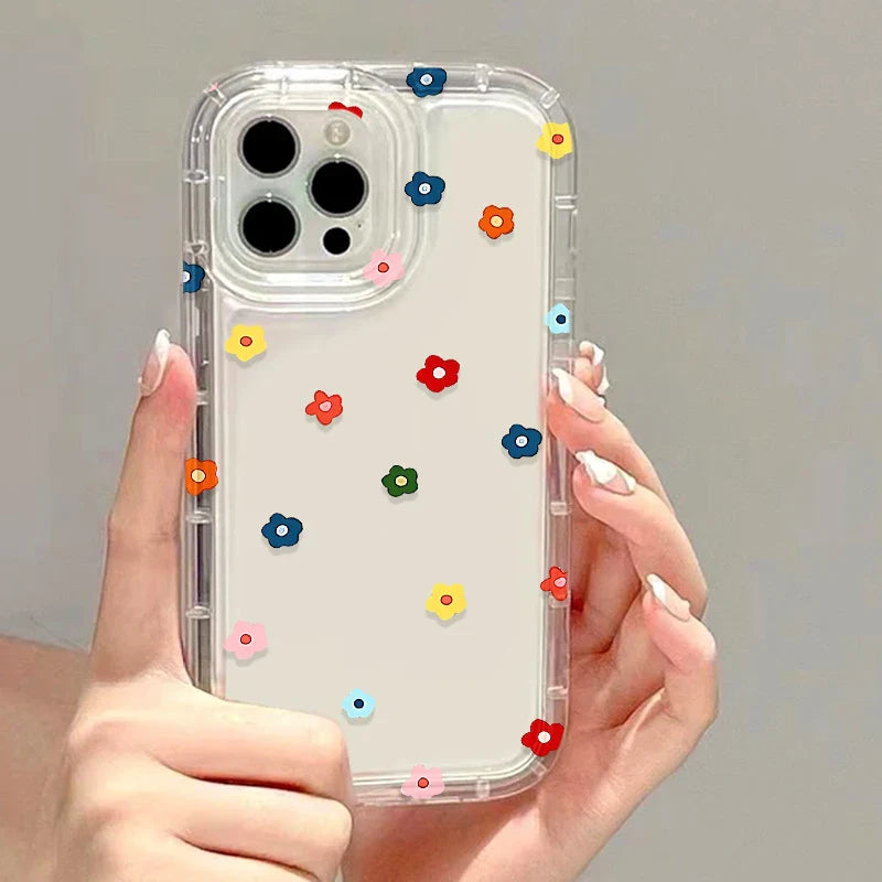 Bonita funda para teléfono con forma de corazón