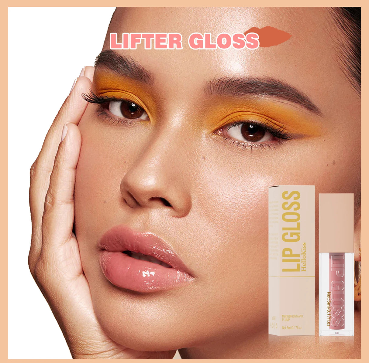 8 Color Non-stick cup Velvet Satin Gloss Lip glaze Mist Liquid matte lipstick Waterproof long-lasting color liquid