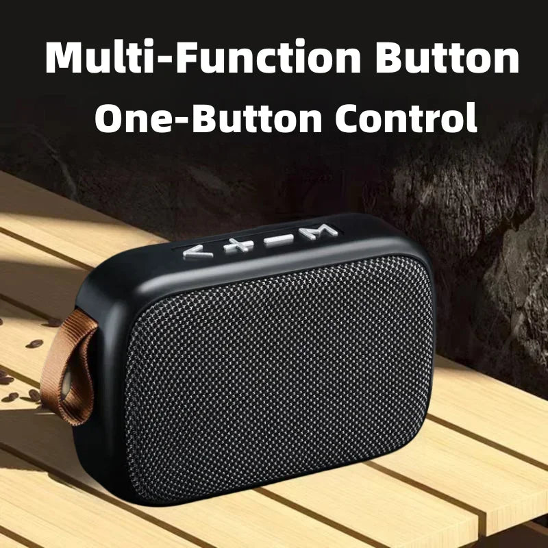Altavoces portátiles para exteriores Bluetooth 5.0 Mini altavoz Oxford Columna inalámbrica Reproductor de música estéreo 3D Caja de sonido envolvente HiFi