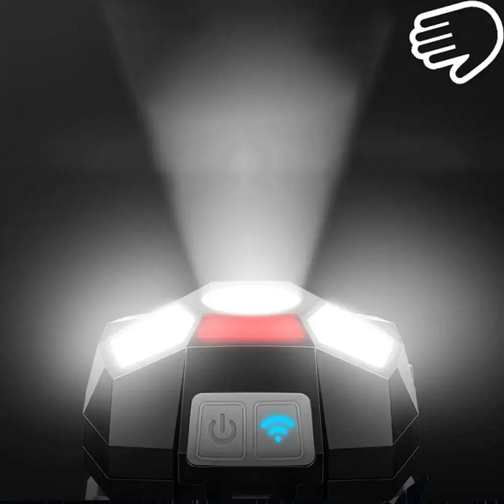 SOLOLANDOR Ultra Bright LED Headlamp 800LM Motion Sensor Headlight USB Recharge head lamp Waterproof lampe frontale Flashlight - Lootquake