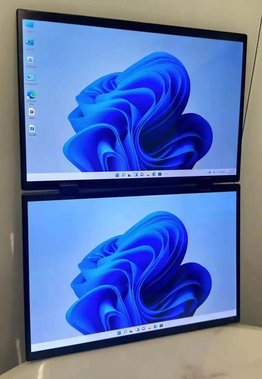 Dual Screen Laptop Intel N100 Processor 14“+14” touch Gaming Laptop DDR4 32GB 1TB 2TB SSD Notebook Computer - Lootquake