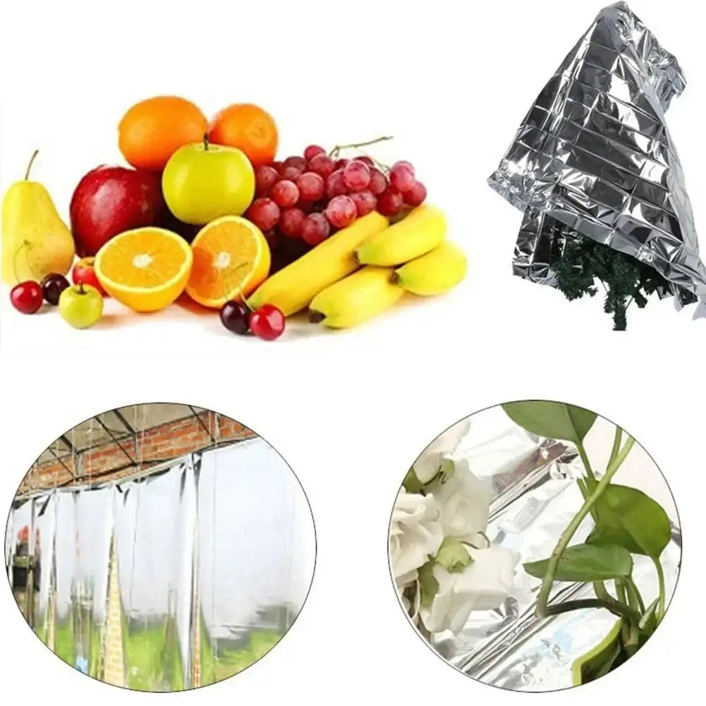 2-30pc Garden Wall Mylar Film Highly Reflective Films for Grow Tent Room Garden Greenhouse Covering Foil Sheets 210x120cm - Lootquake