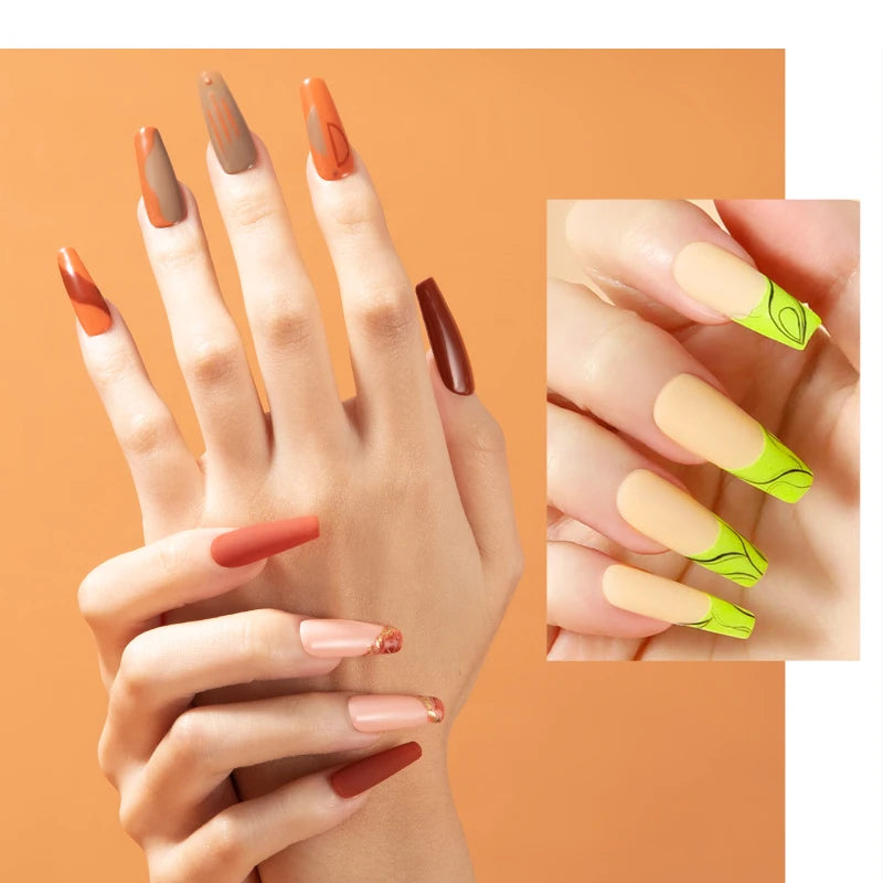 Esmalte de uñas en gel ROSALIND, lámpara para manicura artística con base mate y capa superior, esmalte semipermanente Gellak.