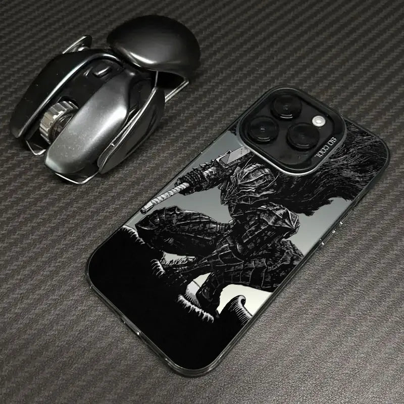 Funda para teléfono del anime japonés Berserk Guts Griffith