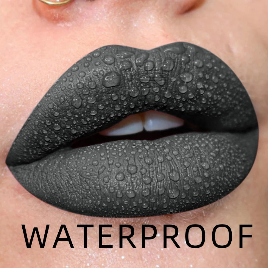 Brillo de labios de lujo: brillo de labios duradero, resistente al agua y humectante, aceite de tinte labial de alta pigmentación, maquillaje de belleza esencial para