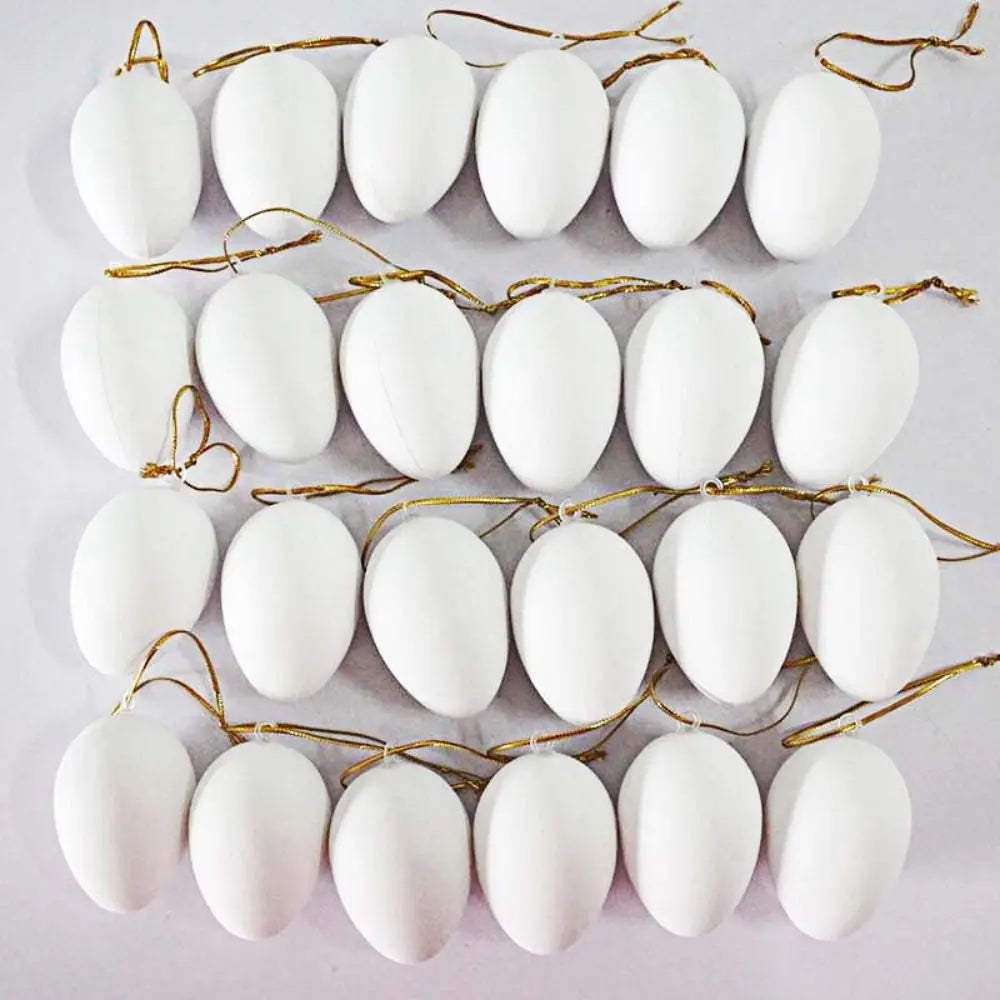 12pcs/24pcs Plastic Easter Eggs Toys Accessories DIY Decorations Fillable Egg Games Crafts Easter Decor Easter egg hunt, - Lootquake