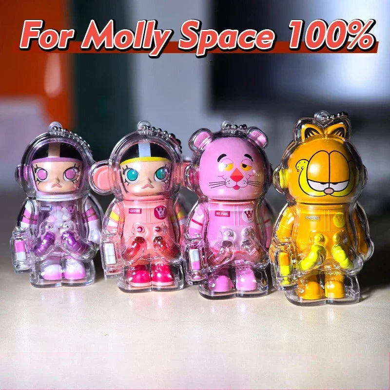 1pc Display Bag Case for molly100% 3rd generation transparent protective shell dust proof Dolls Storage Box no doll - Lootquake