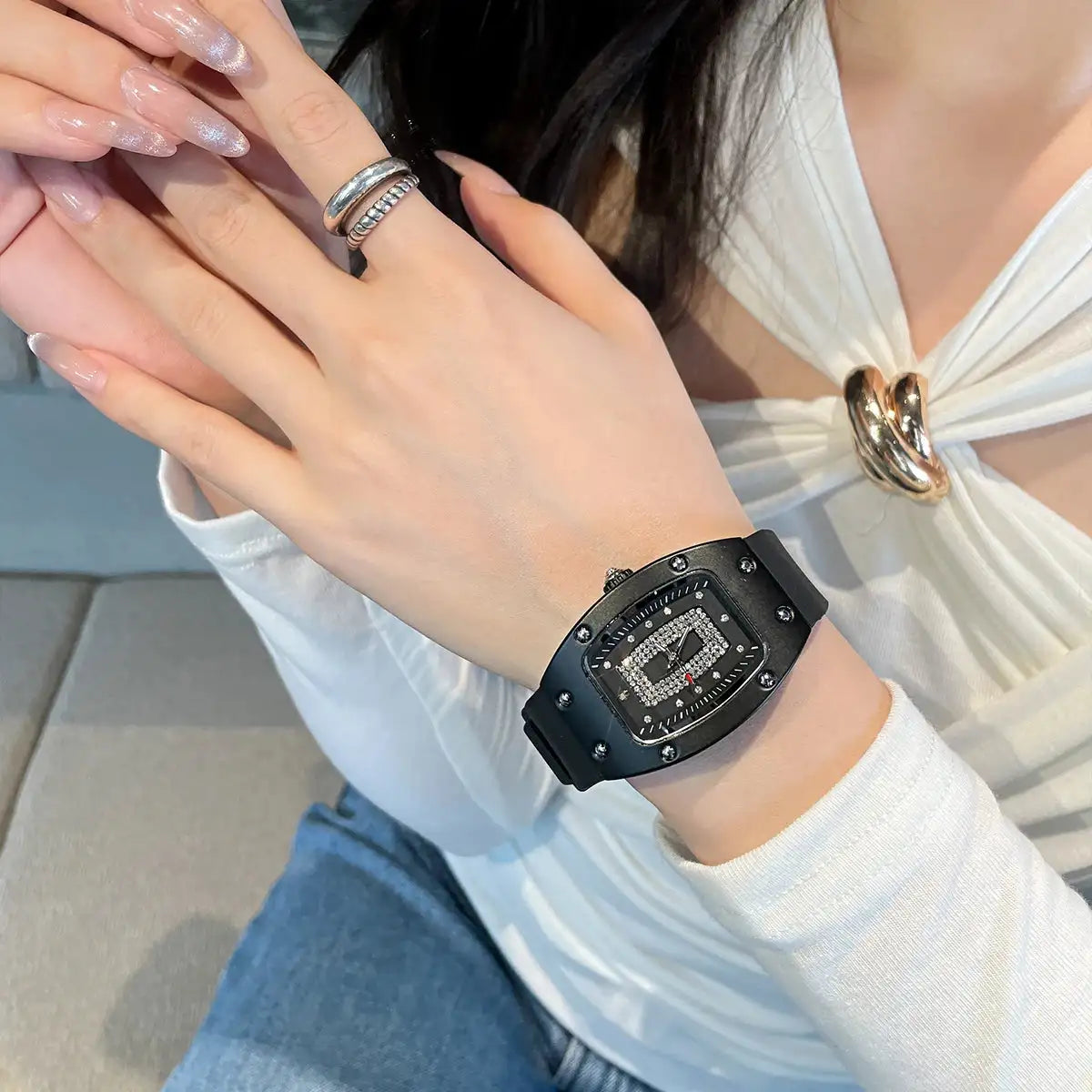 CILOA Starry Sky Women's Watch Women's Quartz Watch Hot Selling - Lootquake