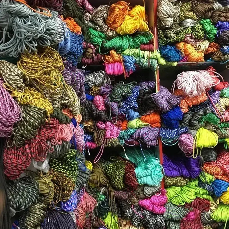 7 Cores 550 Paracord Cord 3 8 16 M Dia.4mm For Outdoor Camping Survival Lanyard Parachute Rope Hiking Tent Accessories - Lootquake