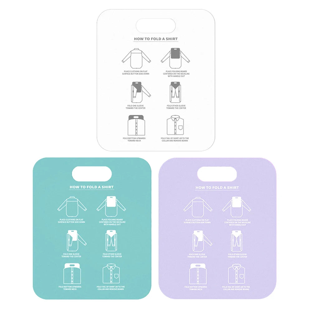 Planche à plier les vêtements en plastique 68 cm/48 cm, durable, pour enfants, facile et rapide, pour plier les chemises, outil de rangement à domicile pour enfants