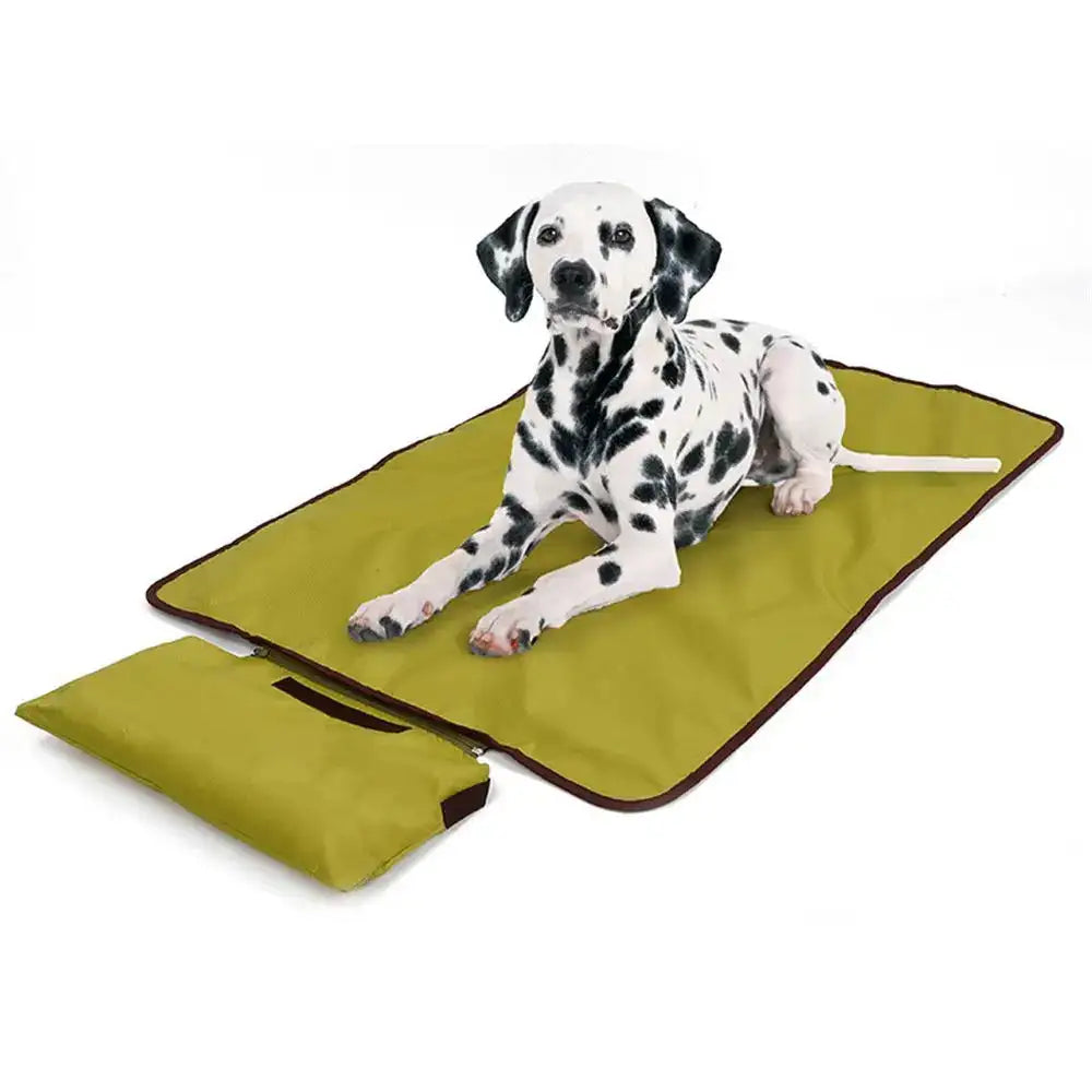 Foldable Pet Blanket Mat Waterproof Folding Washable Dog Sleeping Bag with Strap for Dog Travel Camping Accessories - Lootquake