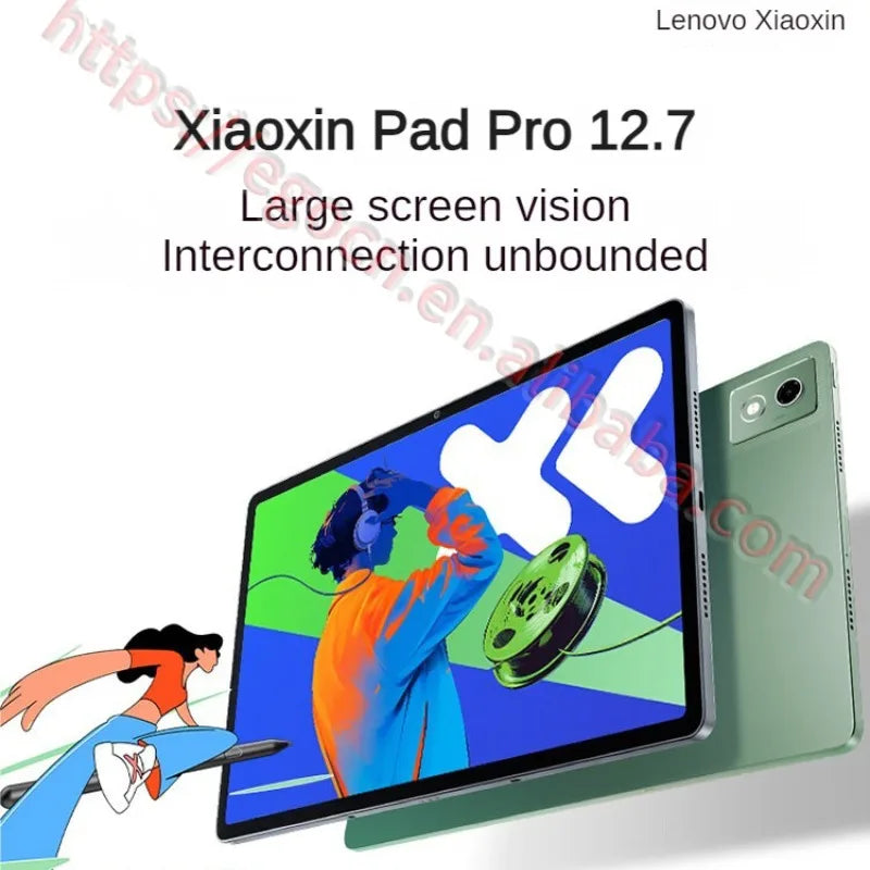 Nouvelle tablette Lenovo Xiaoxin Pad Pro 12.7 2025, dimensions 8300, résolution 2,9k, rafraîchissement 144 Hz, Wi-Fi, 10200 mAh, Android ZUI16