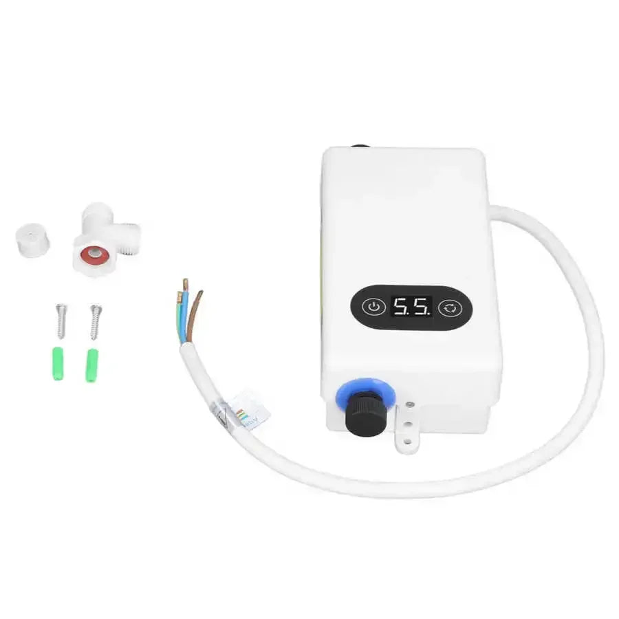 Chauffe-eau électrique instantané 220 V 4 500 W, fonction mémoire, conversion de fréquence, température constante