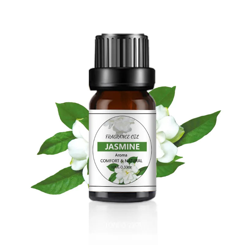 Aceite aromático de 10 ml para hacer velas de yeso, jabón, aromaterapia, 33 sabores, para difusor de spa, humidificador y sueño.