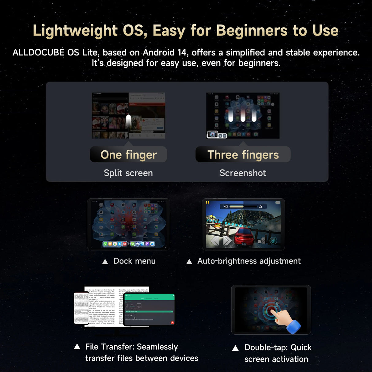 Alldocube iPlay60 Mini Turbo 8.4inch Snapdragon 6Gen 1 Tablet Android14 8GB+8GB virtual memory RAM+128GB ROM Widevine L1