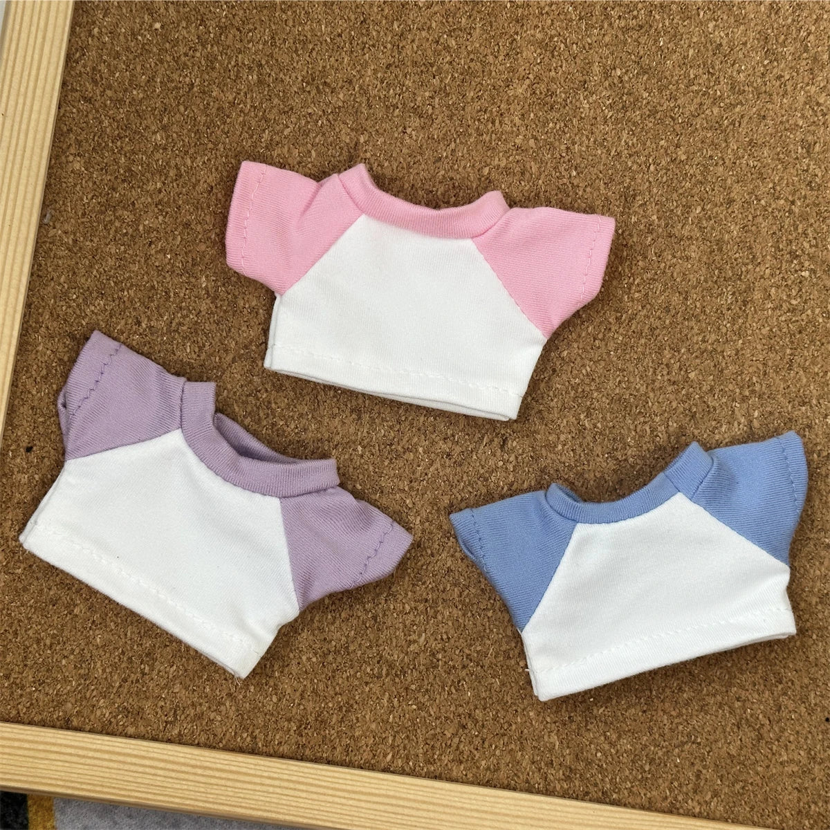 Labubu Clothing V1 V2 Labubu Baby Clothes Multi Color Versatile Short Sleeve Top Cute Cartoon Doll Clothes Children'S Gifts Toys