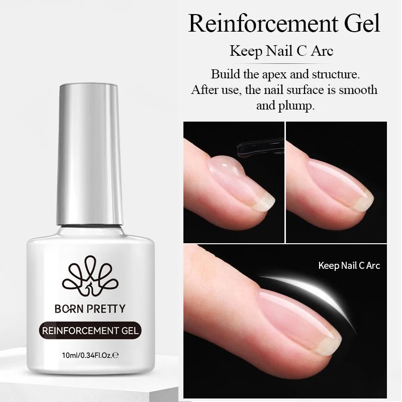 BORN PRETTY 10ml Reflective Glitter Gel Nail Polish Carat Mirage Sparkling Color Shine UV LED Soak Off Semi-Permanant Varnish