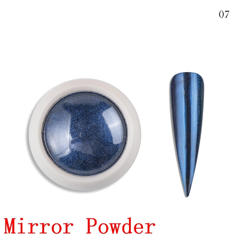 8ml Silver Mirror Metallic Nail Gels Polish UV Soak Off Paint Gel Polish Flower Drawing Gold Superbright Nails Lacquer UV Gel #*