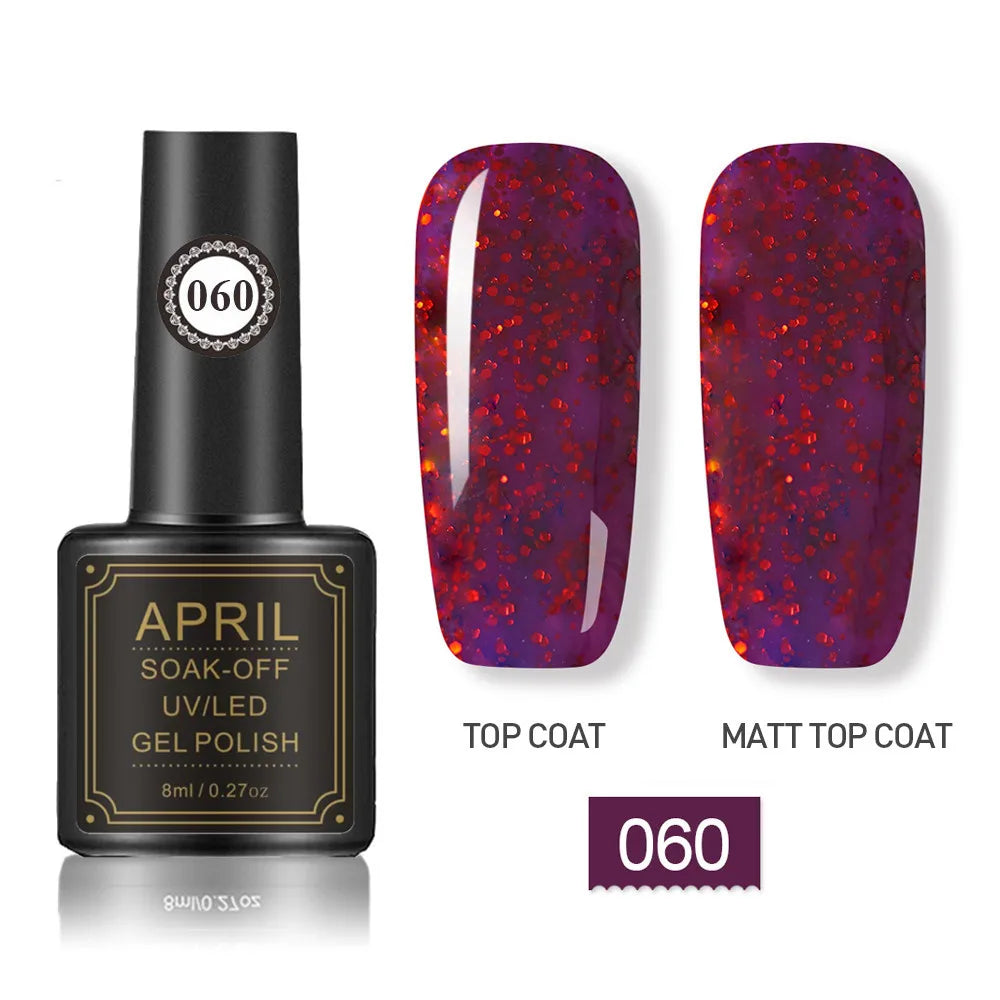 Esmalte de uñas en gel UV, imprimación semipermanente, capa superior híbrida, esmalte de uñas en gel, esmaltes de gel, manicura en gel