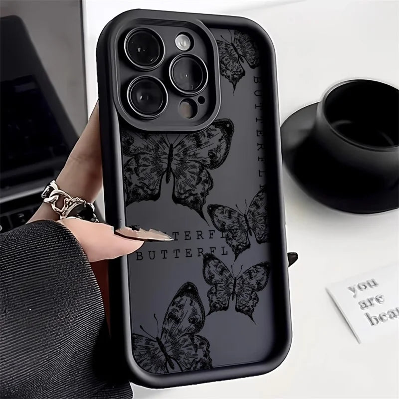 Funda de silicona líquida para teléfono Soft Candy