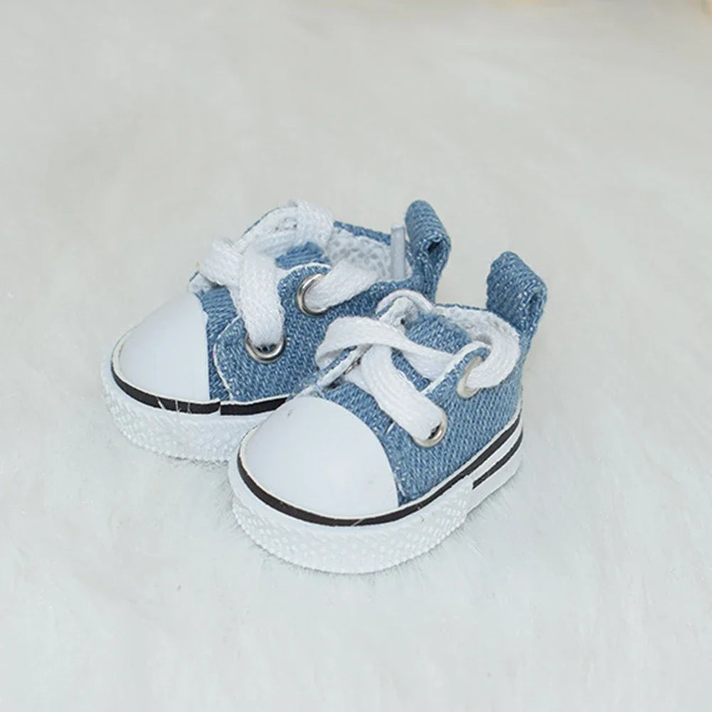 Labubu 17cm Cotton Dolls Shoes Toys Casual Sports Shoes Dolls Accessories for Labubu Outfits