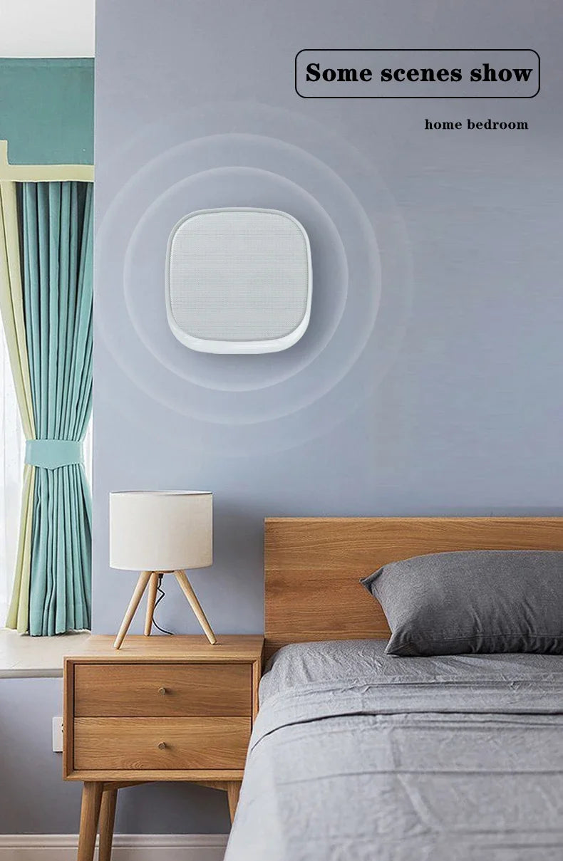 Altavoz Bluetooth de pared con interconexión TWS, batería incorporada de 4400 mAh, estéreo portátil, subwoofer estéreo envolvente 3D inalámbrico.