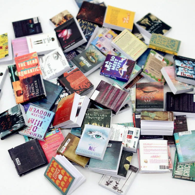 10pcs New Miniature Dollhouse Magazines Books Model for Blyth BJD Doll Accessories - Lootquake