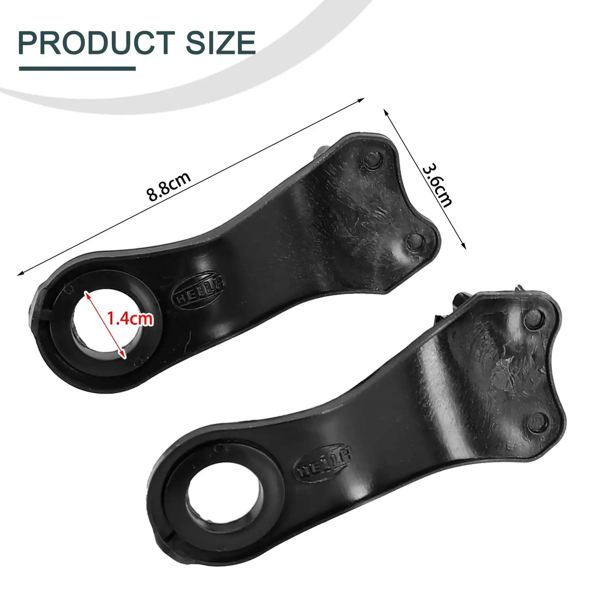 2Pcs Car Front Headlight Headlamp Repair Kit Bracket Clip For BMW 5 Series E60 E61 2003-2010 63126949633 63126949634 - Lootquake