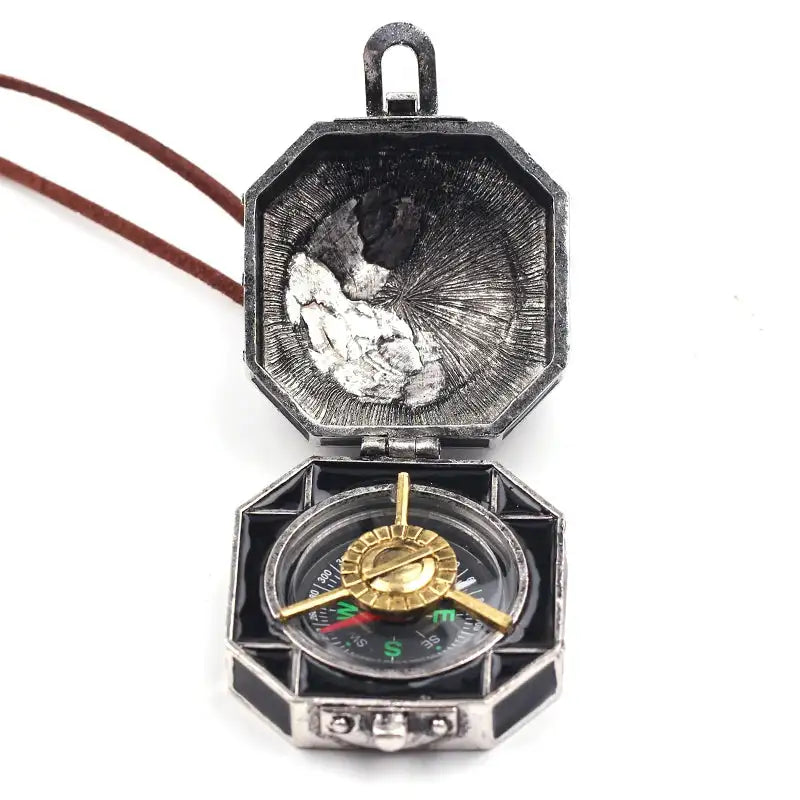 Pirates Of The Caribbean Compass Necklace Dead Men Tell No Tales Salazar's Revenge Jack Sparrow's Compass Necklaces For Men Fans - Lootquake