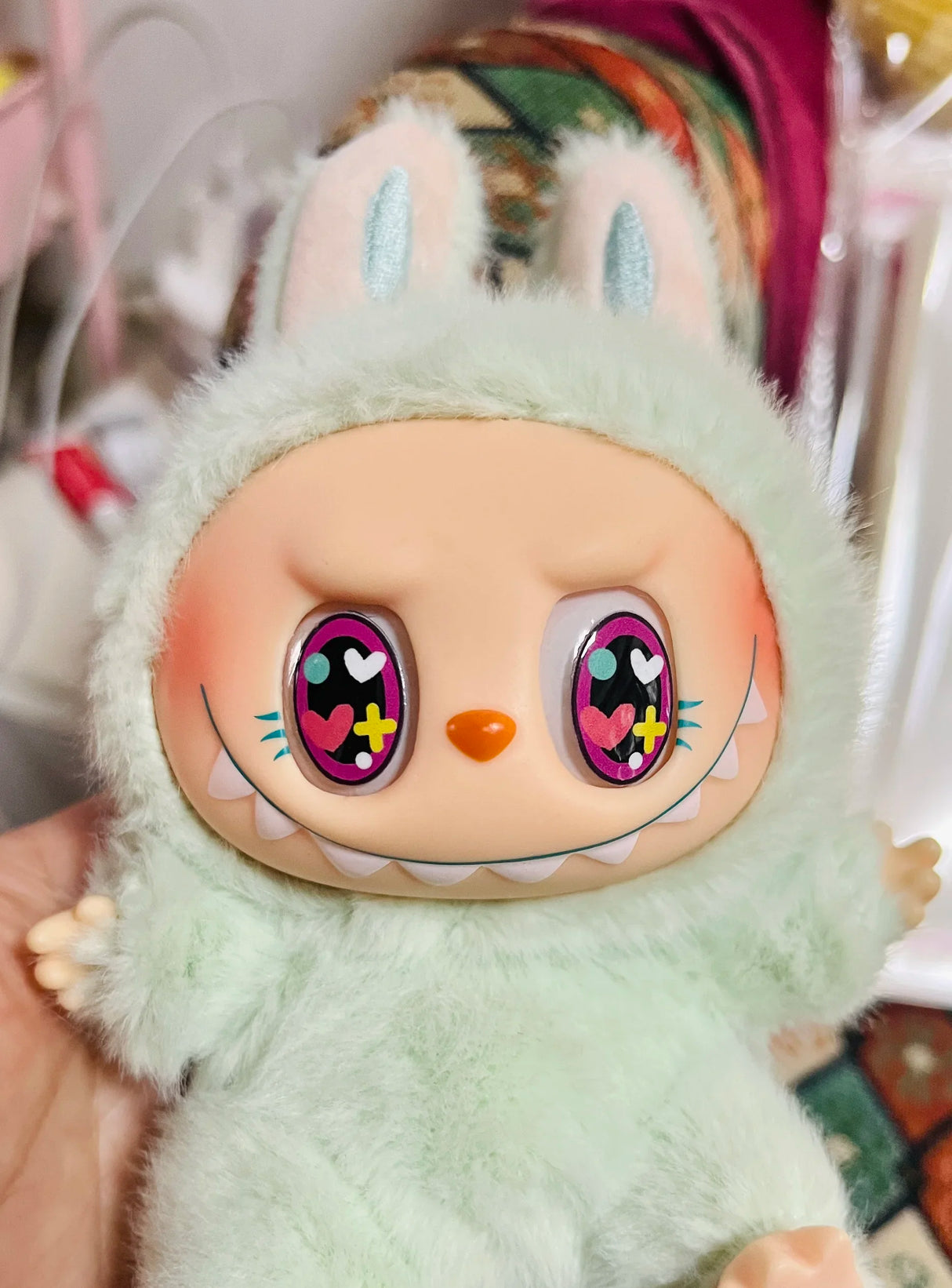 Autocollants pour les yeux Labubu V1v2, 17 cm, magnifiques et exquis, personnalisés, autocollants pour cils, poupées en vinyle, maquillage, outils de bricolage, accessoires