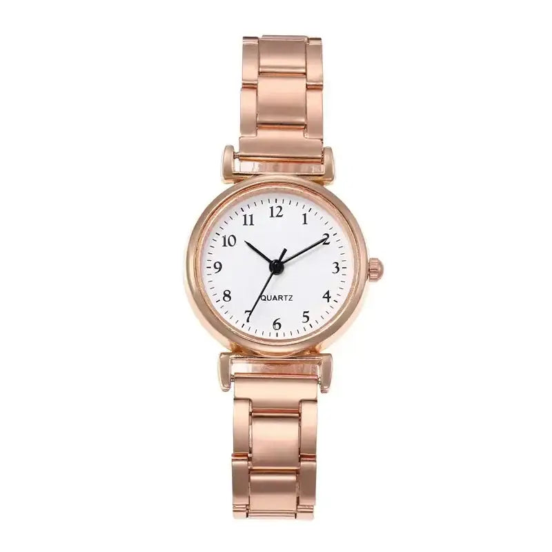 Luxury Wrist Watches for Women Fashion Analog Quartz Watch Stainless Steel Strap Ladies Watch Casual Digital Bracele Watch - Lootquake