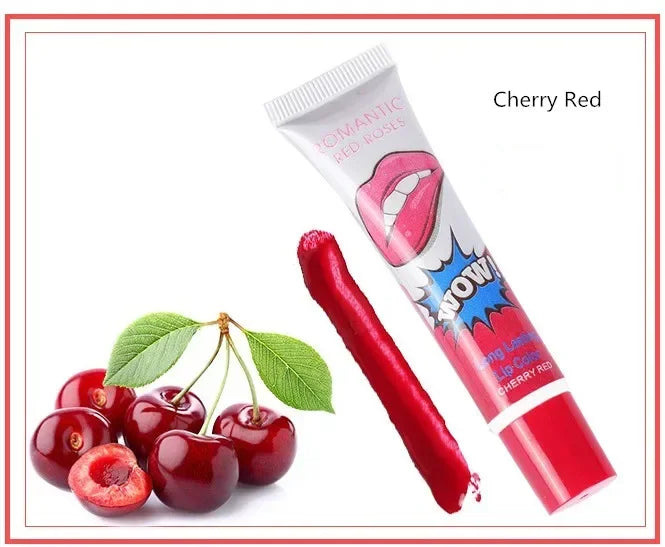 Romantic Bear 6 Colors Peel Off Lipstick Magic Matte Sexy Red Make up Long-lasting Lip Gloss Beauty Wow Impermeavel Lip Stick