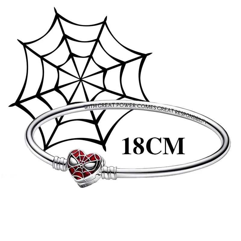 MINISO Charms Perles en argent sterling 925 pour bracelets Harry Potter originaux 3 mm, pendentifs pour femmes, bijoux à faire soi-même, cadeaux