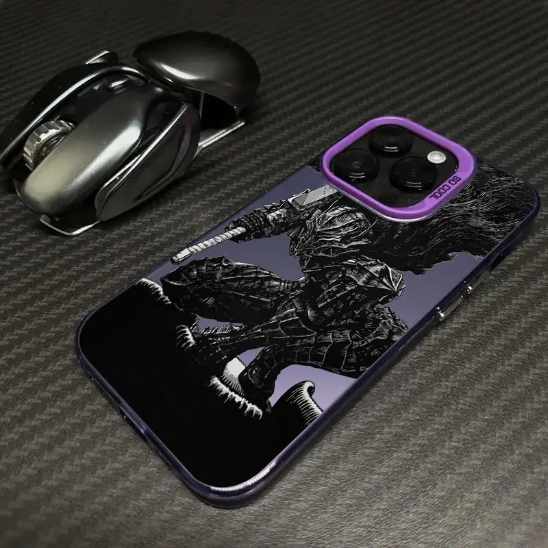 Funda para teléfono del anime japonés Berserk Guts Griffith