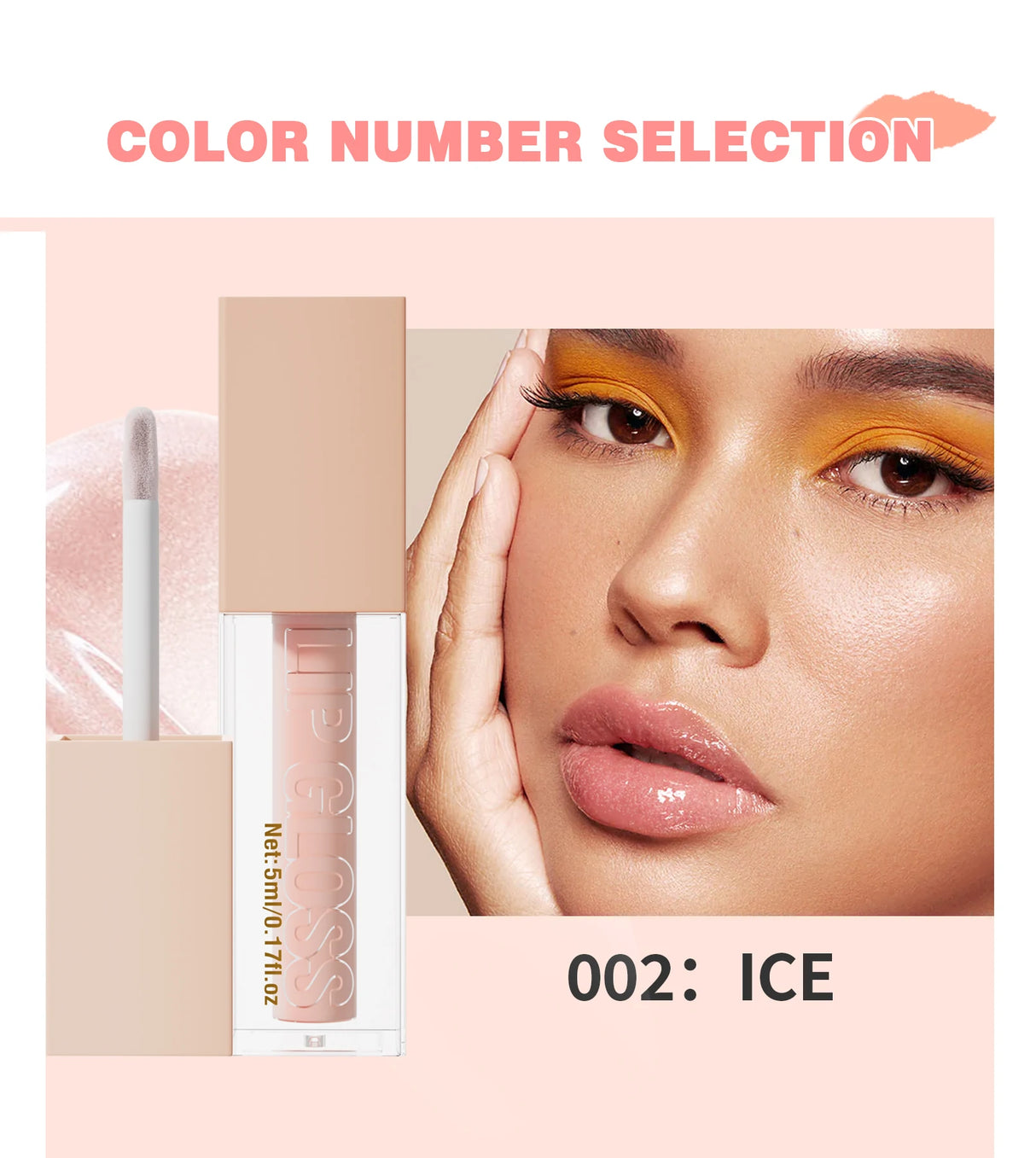 8 Color Non-stick cup Velvet Satin Gloss Lip glaze Mist Liquid matte lipstick Waterproof long-lasting color liquid