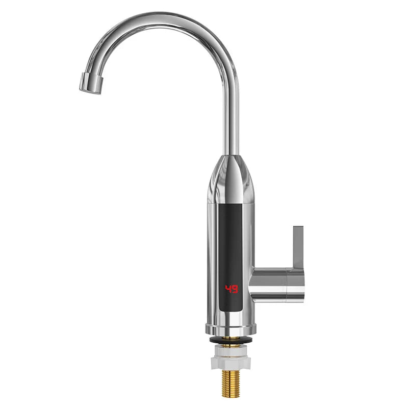 Chauffe-eau électrique de cuisine 3000 W 220 V, robinet instantané en acier inoxydable pour eau chaude et froide