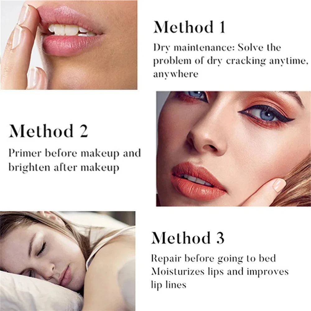 Lip Balm For Remove Dark Lip Moisturizing Lightening Melanin Whitening Plumper Extreme Gloss Pink Lips Skin Care For Men Women