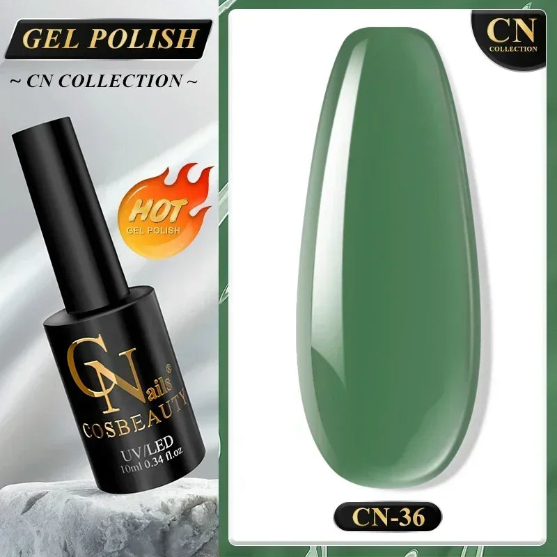 Esmalte de uñas CNails sin necesidad de limpiar, capa superior de gel transparente, capa base de gel, barniz de secado rápido, capa superior UV/LED, accesorios para decoración de uñas, esmalte de uñas mate