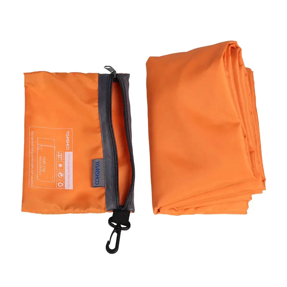 Lightweight Outdoor Sleeping Bag Liner Polyester Pongee Portable Single Sleeping Bags Camping Travel Hotel Sleep Bag 75*210CM - Lootquake