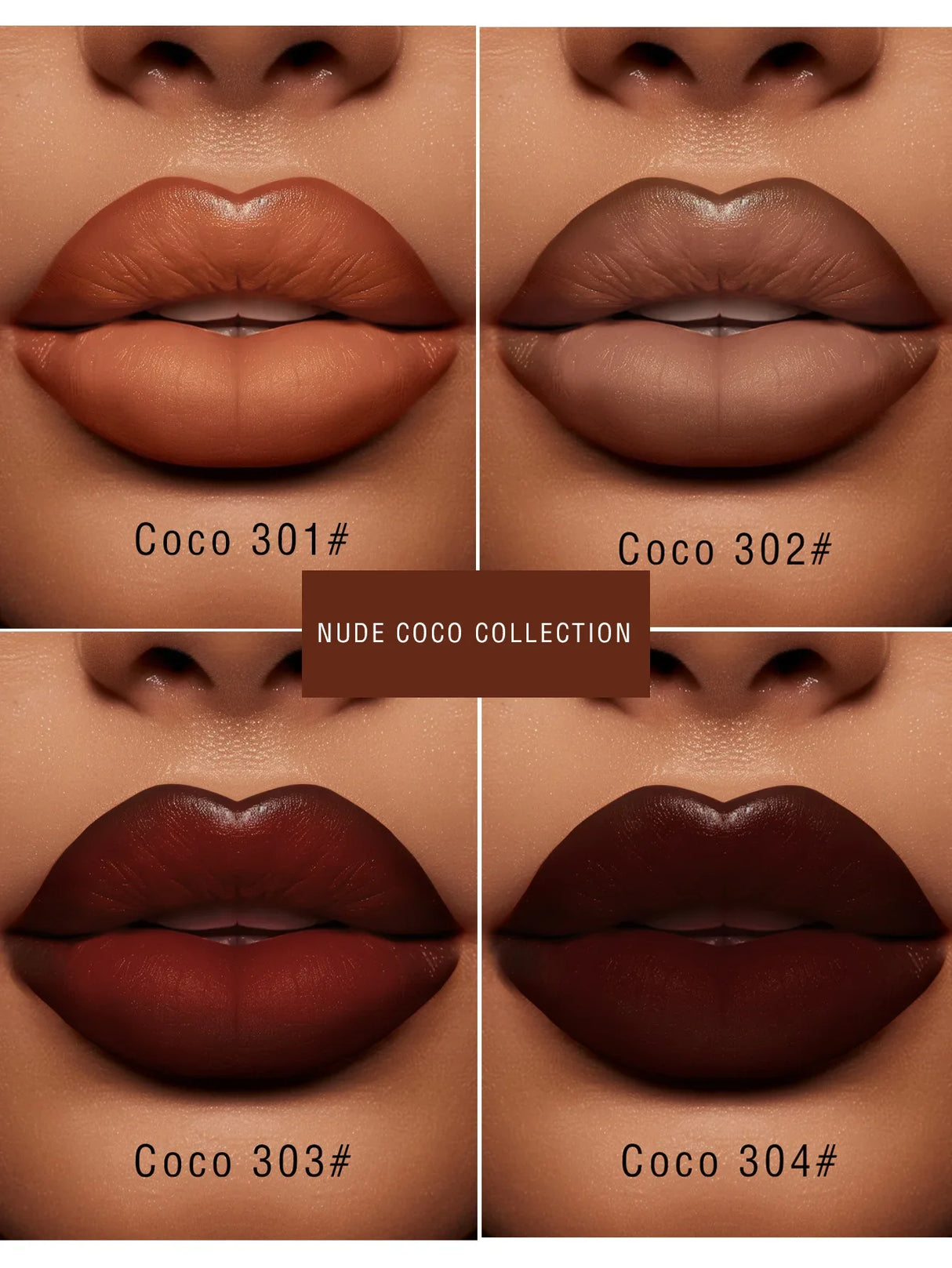 Rouge à lèvres mat soyeux Bare Matte Longue tenue Fini imperméable et brillant, Facile à colorer