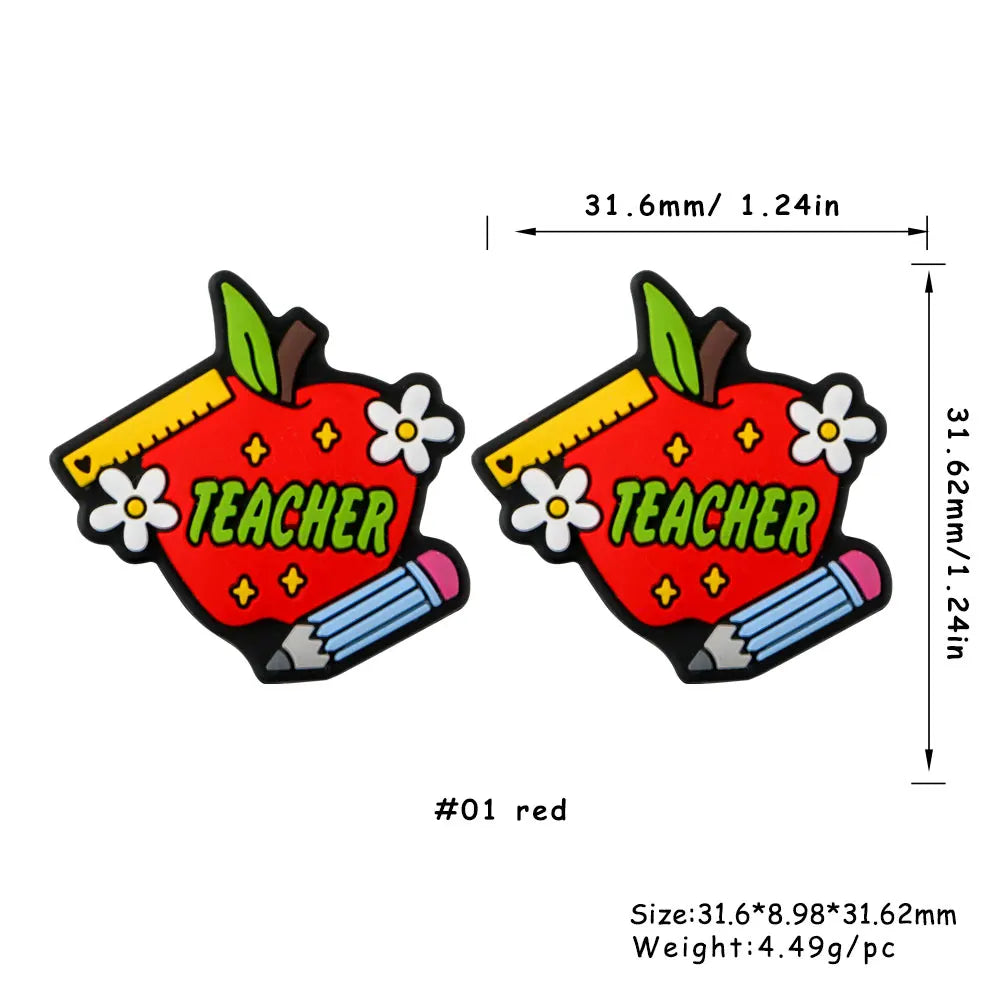 Kovict 5/10Pcs New Focal Silicone Beads Easter Series Bead For Jewelry Making DIY KeyChain Bracelet Necklace Pen Accessories - Lootquake