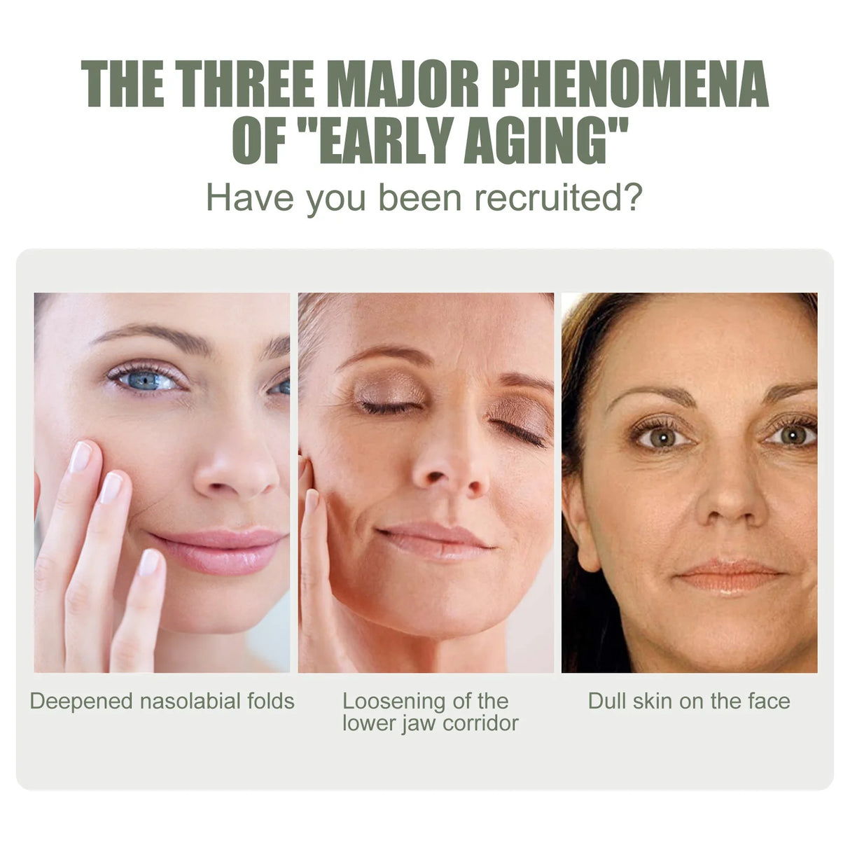 Collagen Anti Aging Serum Lift Firming Fade Fine Lines Remove Dark Spots Freckle Whitening Moisturizing Skin Restoration Essence