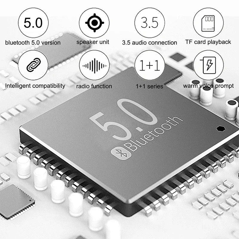 Altavoces Bluetooth Transformers originales Bumblebee Head, altavoces Bluetooth duales, LED, bajos potentes, compatible con TF y radio FM.