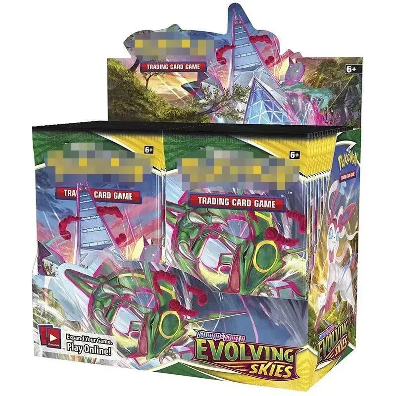 324 to 360 Piece Set Pokemon Cards Scarlet and Violet 151 Astral Radiance Evolutions Ultra Prism English Booster Battle Transaction Cards