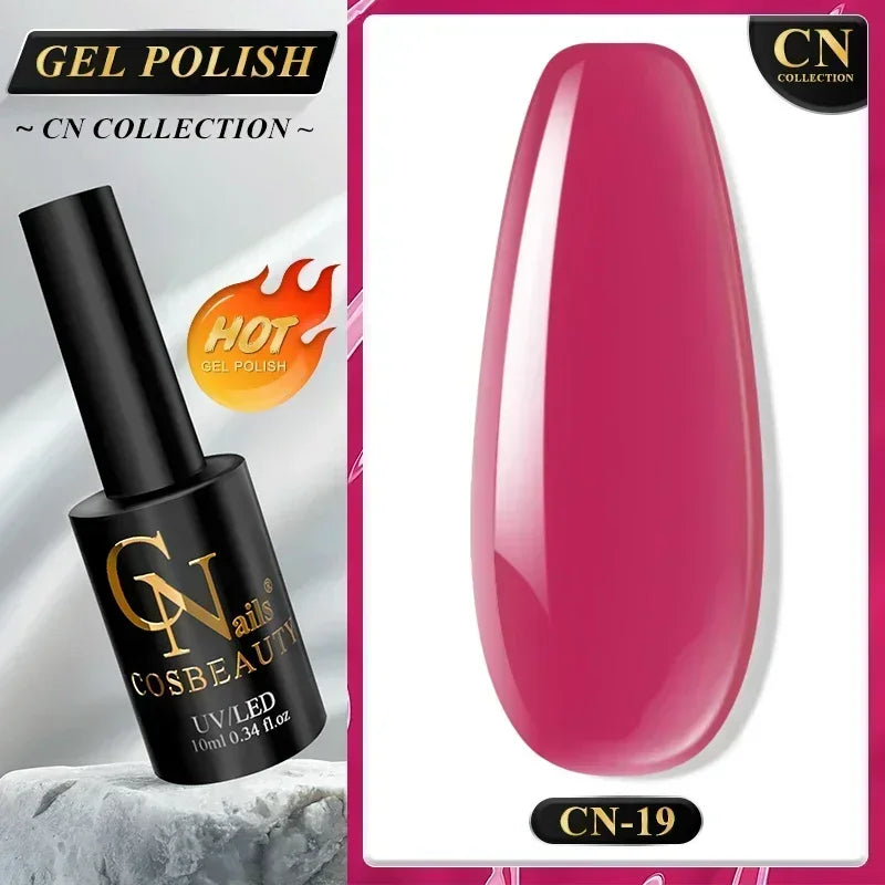 Esmalte de uñas CNails sin necesidad de limpiar, capa superior de gel transparente, capa base de gel, barniz de secado rápido, capa superior UV/LED, accesorios para decoración de uñas, esmalte de uñas mate
