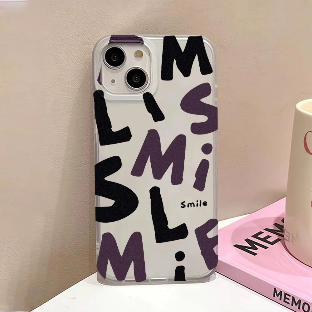 Funda para iPhone con estampado de leopardo negro