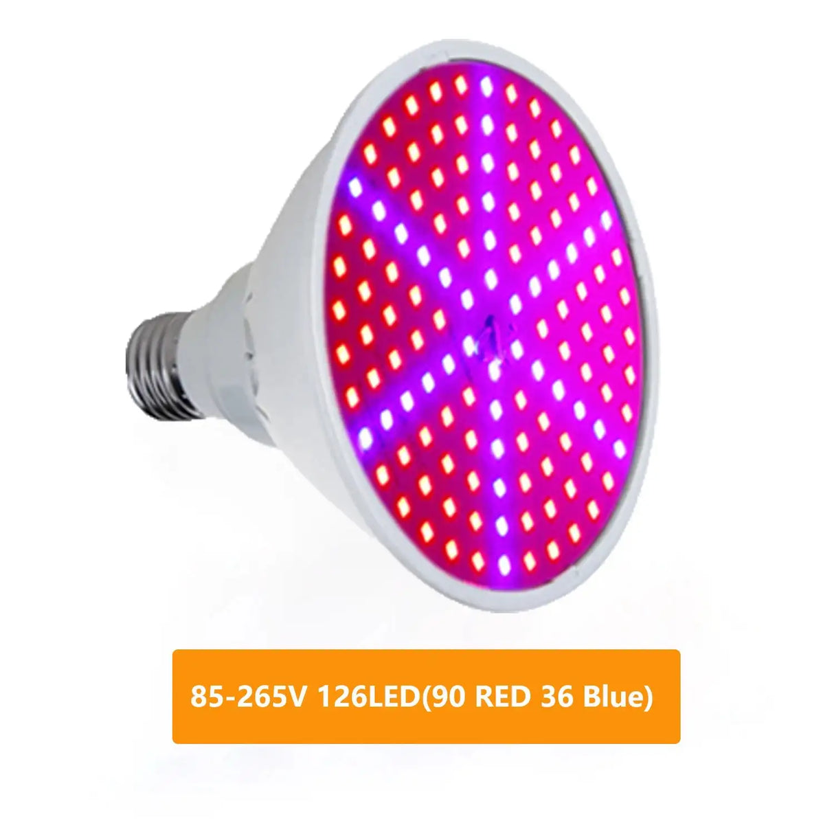 60/126/200 LED Grow Light Bulbs E27 Full Spectrum Grow Lamp Red Blue LED For Plants Indoor Hydro Flower Veg Grow Tent Phytolamp - Lootquake